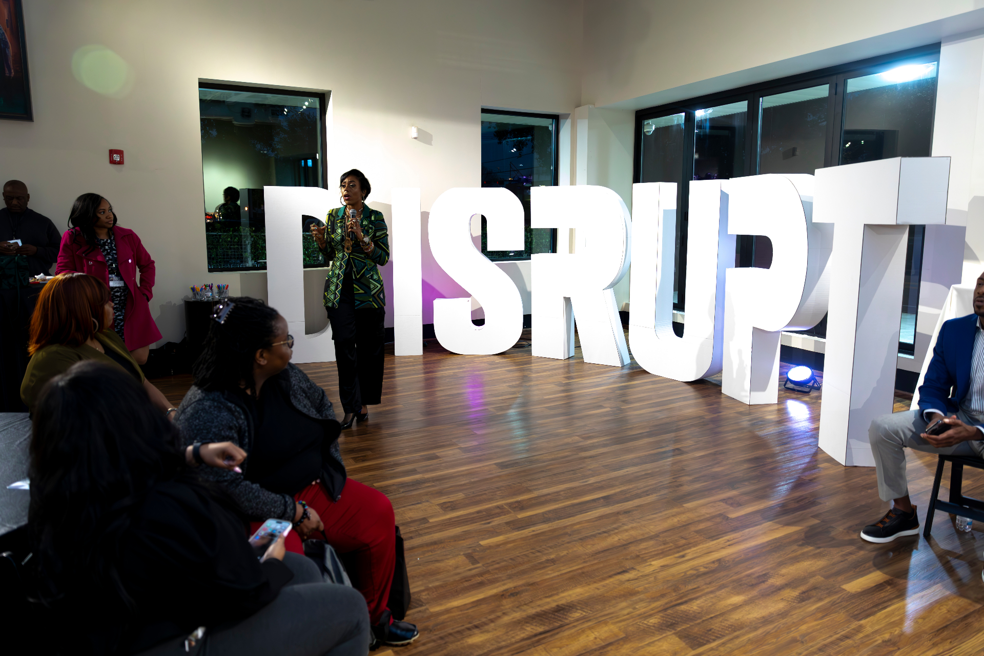 Disrupt event with community leaders